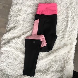 VSX pink and black knockout tight